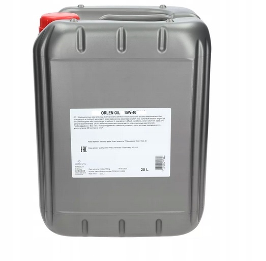Олива моторна ORLEN O.OIL UNIWERSALNY SF/CC 15w40
